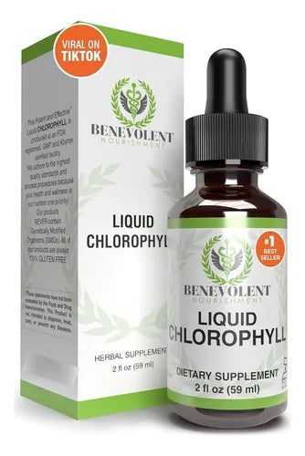 Promo 2: Clorophyle Benevolent ¡RESULTADOS EN 2 SEMANAS + GUIA DE COMIDAS Y ENVIO GRATIS!